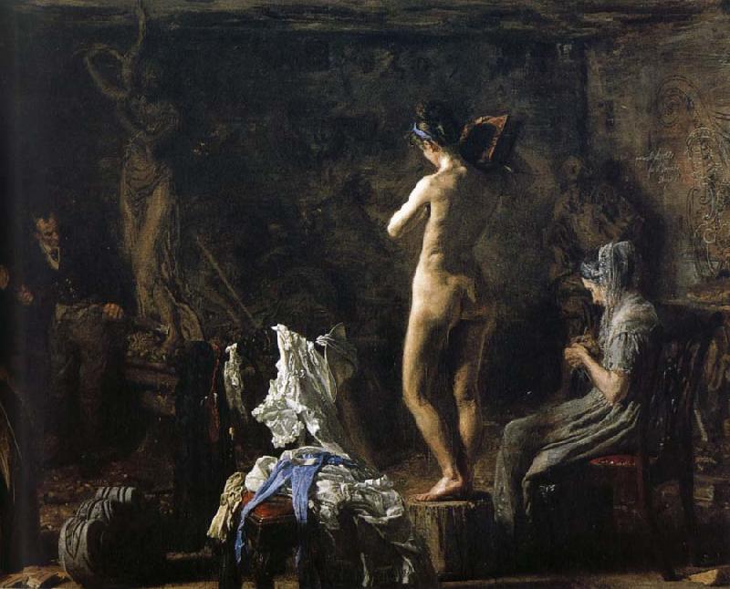 Thomas Eakins The William is Carving his goddiness Germany oil painting art
